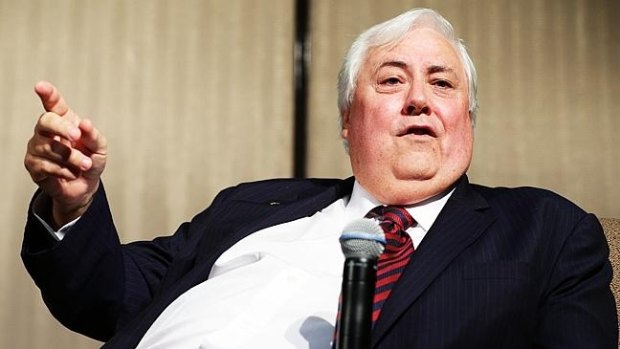 Clive Palmer said there will not be any work for sacked Queensland Nickel employees for at least eight weeks.