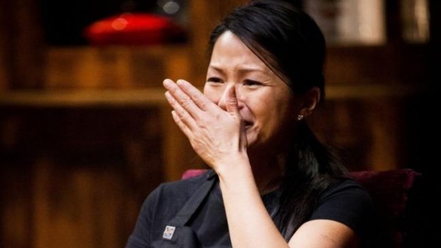 Tears in the kitchen on <i>MasterChef</i>.