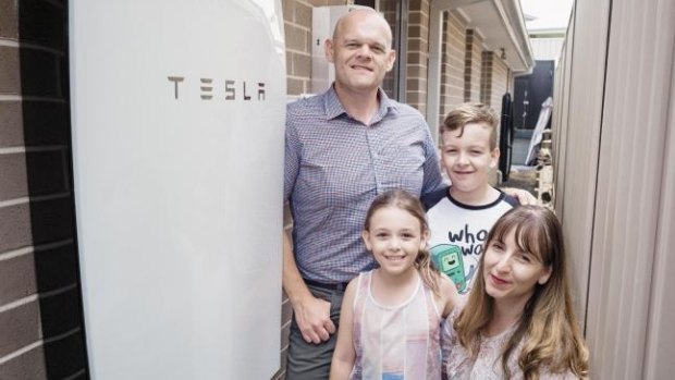 The Pfitzner family was the first in Australia to install a Tesla Powerwall.