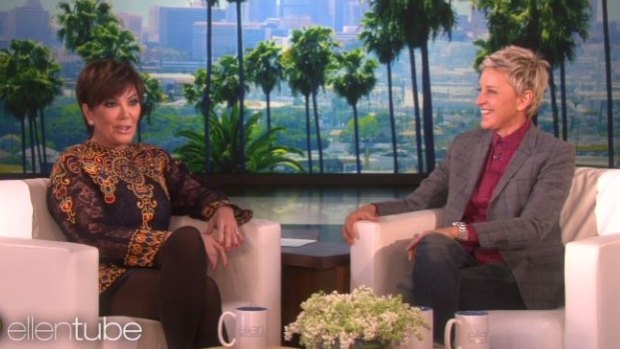Kris appeared on the Ellen DeGeneres show to say she just wants Caitlyn to be happy.