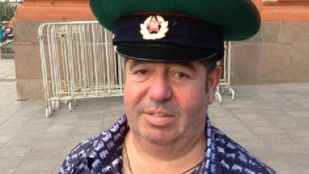 Trump associate and music publicist Rob Goldstone pictured during a visit to Russia.