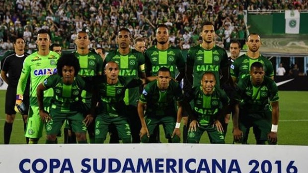 Just three players from Brazil's Chapecoense football team survived.