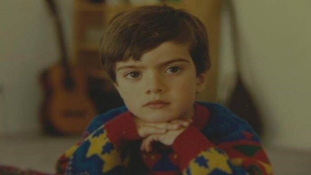 Sam Dastyari at age of 5, when he immigrated to Australia from Iran. 