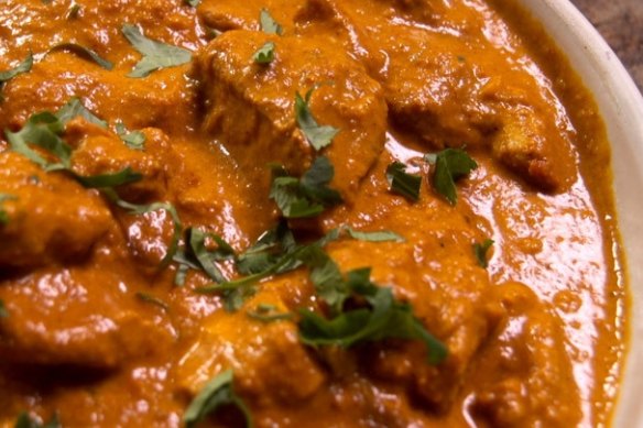 Adam Liaw's butter chicken. 