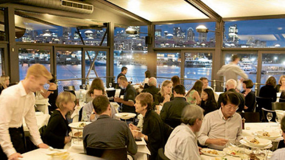 The Boathouse on Blackwattle Bay has good views to match your excellent meal.