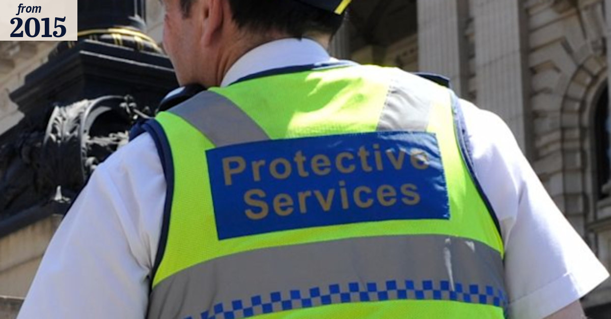 Government: Protective Services Officers, the familiar face of safety ...