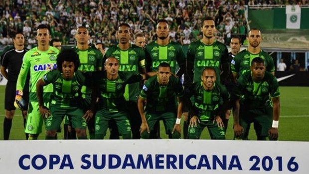 Just three players from Brazil's Chapecoense football team survived.