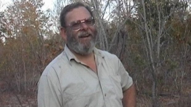 Greg Gibbard in the bush in Zimbabwe