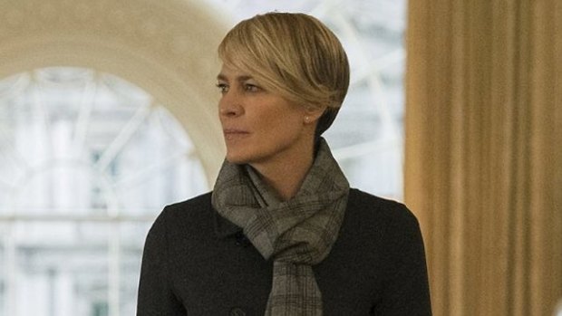 Robin Wright as Claire Underwood in <i>House of Cards</i>
