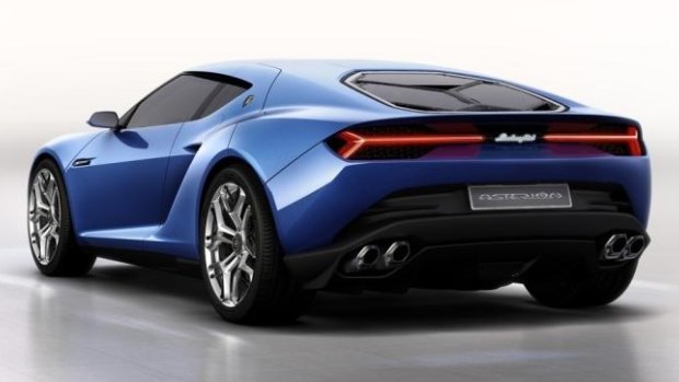 The styling is conservative - for a Lamborghini - with a firm nod to the past.