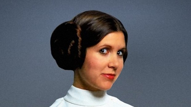 Gone too soon: Carrie Fisher as <i>Star Wars'</i> Princess Leia.