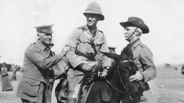 Sergeant Ted Larkin, Lieutenant-Colonel George  Braund and Lieutenant-Colonel John Nash. Sergeant Larkin and  Colonel Braund were killed at Gallipoli.  