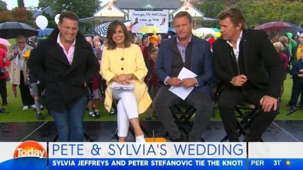 Karl Stefanovic, Lisa Wilkinson, Tim Gilbert and Richard Wilkins.