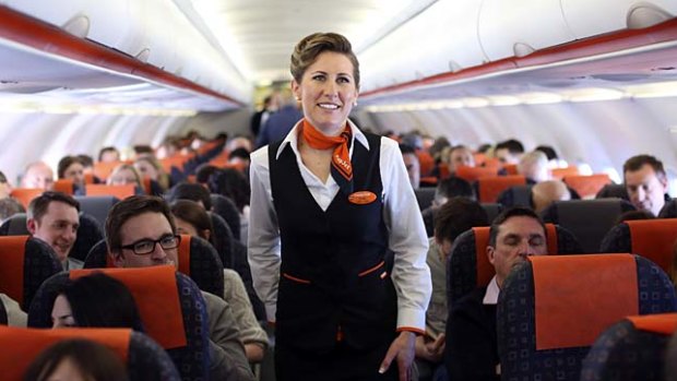 Cabin crew service on EasyJet is both functional and helpful.