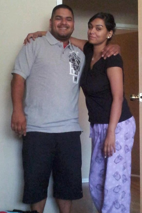 A Facebook picture of Talat Khalik with Noleen Hayson Pal, who he calls his sister.