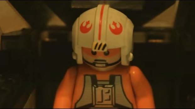 <i>Star Wars VII: The Force Awakens</i> trailer has been remade in Lego.