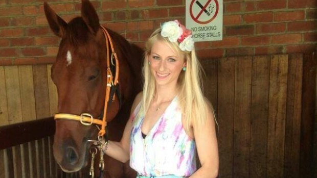Friederike Ruhle, from Germany, came out of the saddle during a gallop and died soon after being taken to hospital.
