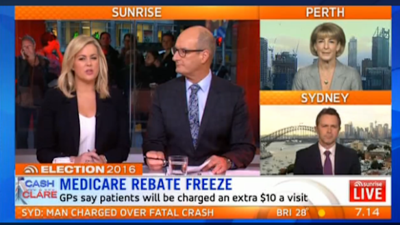 Sam and Kochie host a debate between Liberal MP Michaelia Cash and Labor MP and Labor MP Jason Clare.