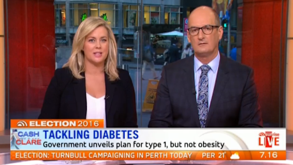 Dominance threatened: <i>Sunrise's</i> Kochie and Sam have lost every official ratings month this year to arch-rival <i>Today</i>.
