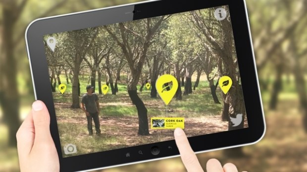 The ARboretum app, developed by APositive, brings the National Arboretum's cork oak forest to life with soundscapes from the trees' native country.