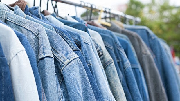 Rack 'em up: Vintage fashion at the new Footscray Finds market.