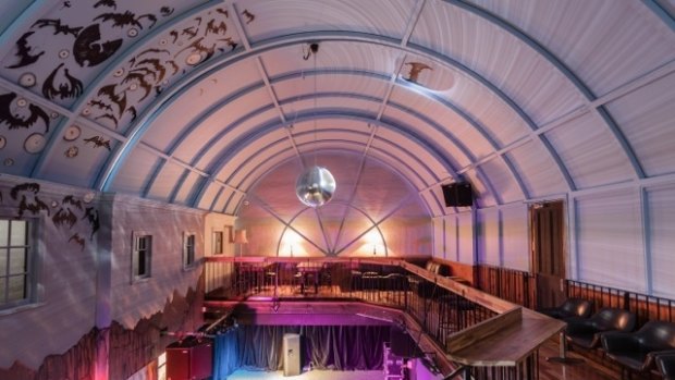 The heights of success: Gasometer Hotel in Collingwood has a retractable roof.