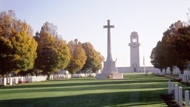 Villers-Bretonneux Military Cemetery.