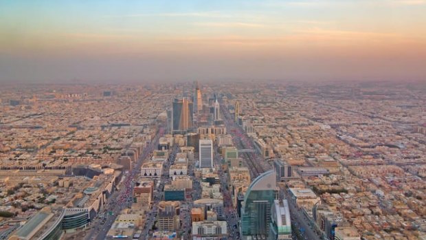 Riyadh, the capital of Saudi Arabia, which the Saudis say was the target of missile fired from Yemen on Tuesday.