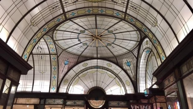 Today's Mystery Melbourne is Cathedral Arcade on 37 Swanson Street. 