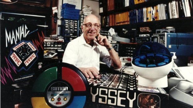 Baer and some of the products that came of his inventions — including the Magnavox Odyssey, 'SIMON' and TV Teddy. 