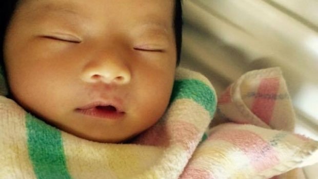 Two-month-old Queenie Xu was stabbed to death at her home in Brisbane's south on Wednesday.