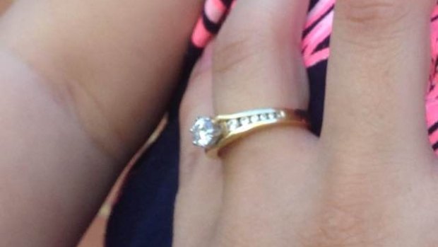 The ring was valued around $15,000.
