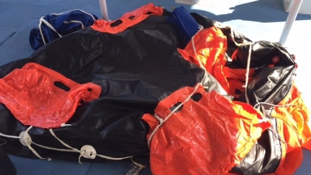 Some of the items recovered by police believed to be from  'Returner', the trawling vessel missing off the coast of WA.