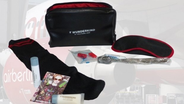 Air Berlin is selling off its amenity kits.