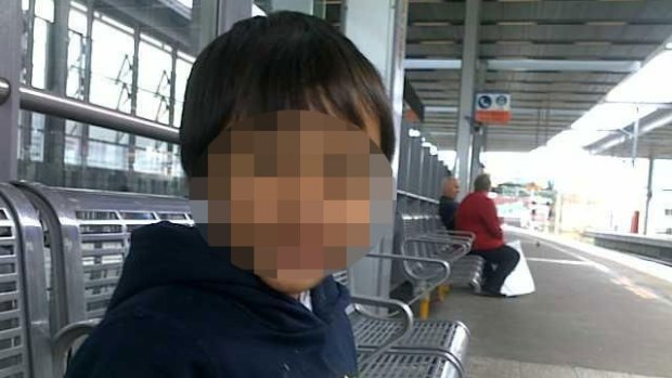 The seven-year-old boy was abused by his mother and her boyfriend.