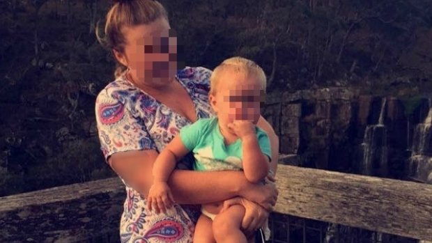 A toddler allegedly taken from a house in south-east Queensland on Tuesday has been found by NSW police.