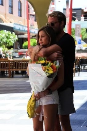 Cole Miller: Cole's brother Billy, an Australian water polo player, mourns his brother at a service in Chinatown Mall.