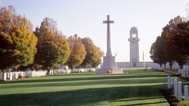 Villers-Bretonneux Military Cemetery. 