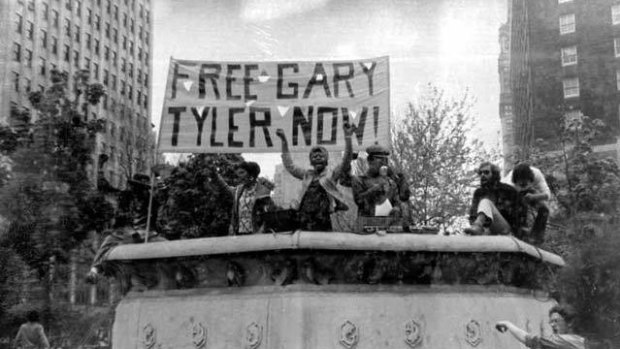 Anger: Gary Tyler's case set off protests and inspired a song by UB40.