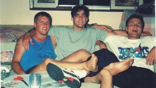 Brien faked a signature on a pre-sentence report for Scott Alexander McDougall, pictured centre.