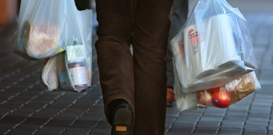 Retailers are beginning to phase out plastic bags, as a new study reveals marine devastation.