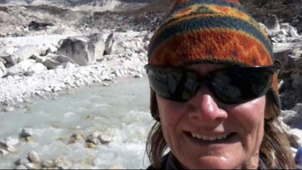 Angela Macdonald-Smith, in happier times in Nepal. 
