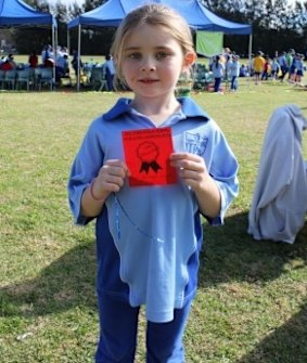 Bridget Wright, 8, was killed when a tree branch fell on her at Pitt Town Public School in 2014. 