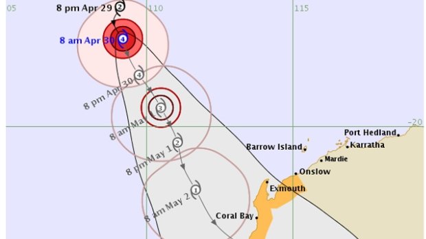 Cyclone Quang should die down before hitting the coast