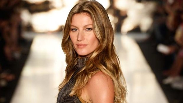 Off the catwalk, but still on top: Gisele Bündchen.