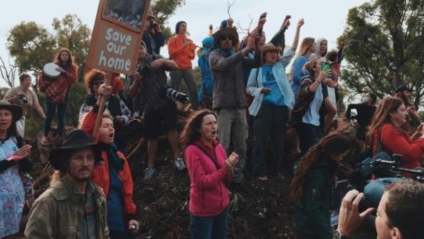 The City of Cockburn has allowed Roe 8 protesters to camp at a nearby reserve to the development. 