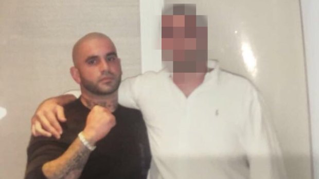 Mahmoud "Brownie" Ahmad, left, left Australia and traveled to Lebanon after the Condell Park shooting.