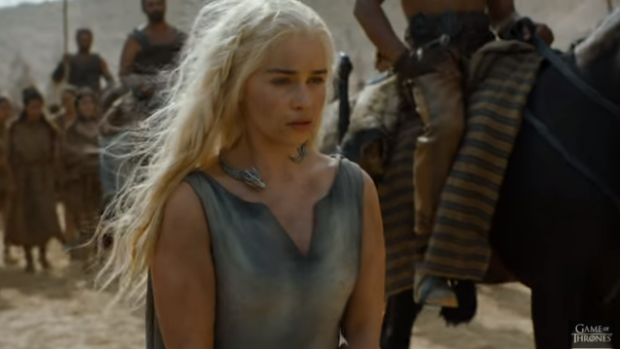 Daenerys Targaryen is a prisoner in Game of Thrones season six.
