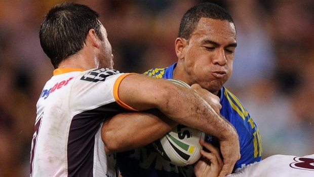 Legal action: William Hopoate of the Parramatta Eels.