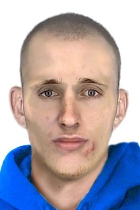 Police have released this fotofit of a man involved in armed robberies in Sunshine West and Sunbury last year.